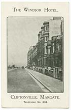 Dalby Square Windsor Hotel 1913 [PC]